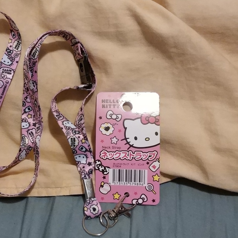 Hello kitty lanyard
